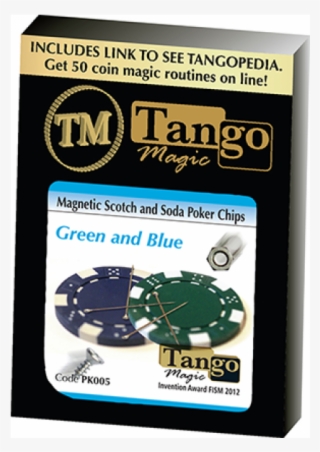 Magnetic Scotch And Soda Poker Chips By Tango - Trick