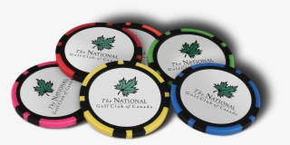 Pallonmerkkausnasta Poker Chip - National Golf Club Of Canada