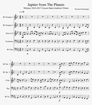 Print - Vow To Thee My Country Trumpet Sheet Music