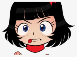 Thumbs Down Clipart - Manga Emoticon