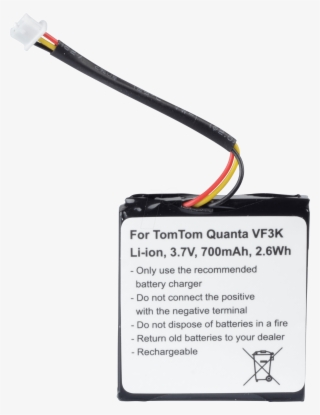 Gps Navigation Battery For Tomtom Quanta, 700 Mah Frei