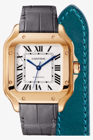 Santos De Cartier Watchmedium Model, Automatic, Pink - Cartier Santos