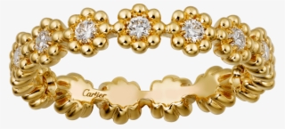 Cactus De Cartier Wedding Bandyellow Gold, Diamonds - Cactus De Cartier Wedding Band