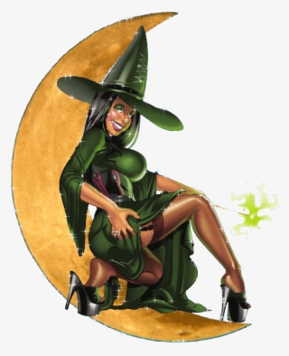 Brujas Gif Movimiento Halloween Gifmaniacos - Gif De Brujas Sexis