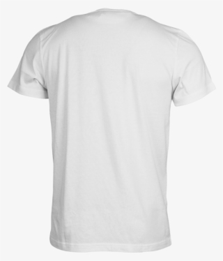 White Back Png Stickpng - White T Shirt Back Png