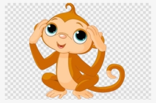Download Monkey Png Clipart Ape Clip Art Monkey Illustration - Baby Monkey Clipart