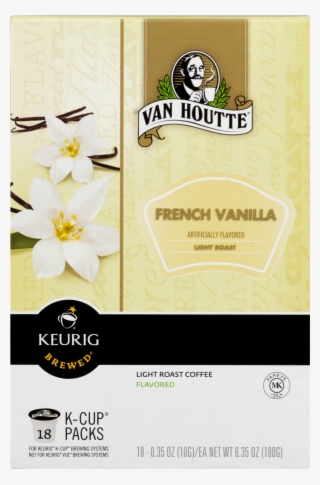 Van Houtte French Vanilla Coffee Keurig K Cups 18 Count