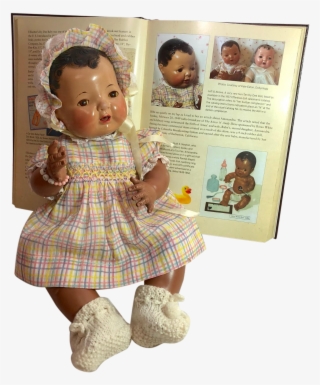 Rarest Mold 1 Effanbee Dy-dee Doll 1937 Black / Sun - Infant