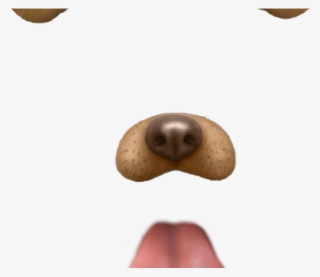Snapchat Filters Clipart Thot - Snapchat Dog Filter Png