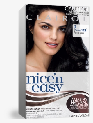 Grey Highlights On Black Hair Permanent Hair Colour - Nice N Easy Black Hair Dye