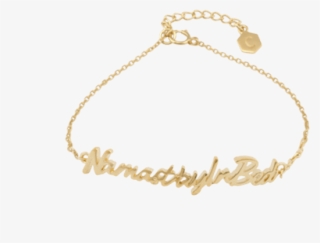 Namaste In Bed Signature Bracelet Ready To Wear Gold - Bracelet