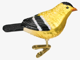 American Goldfinch - Old World Christmas American Goldfinch Glass Ornament