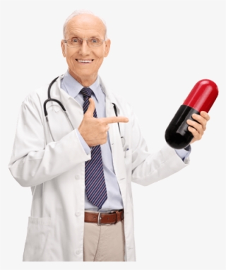 Old Doc No Background - Huge Pill