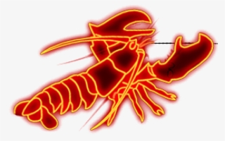 Lobster Neon Lighting Decapoda - Neon Lobster Sign Png