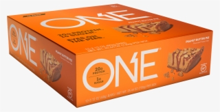 One Bar Peanut Butter Pie 12 Bars - One Protein Bar Coconut Almond