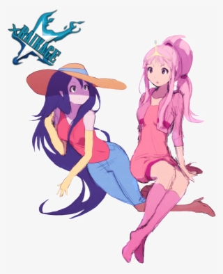 **tonitraktor Used "*roll Picture*"****tonitraktor - Adventure Time Anime Marceline And Princess Bubblegum