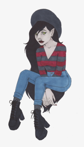 Catface Marceline, Adventure Time, Ms, Finn Jake - Sitting