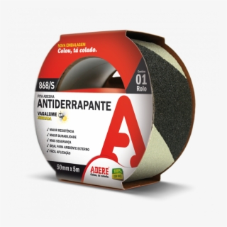 Antislip Tape 868 Zebra - Fita Antiderrapante Emborrachada Amarela 5m