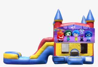 Combo Castle Slide Inside Out - Inflatable