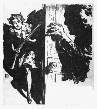 Hold Her Breath, She Headed For The Living Room - Illustration