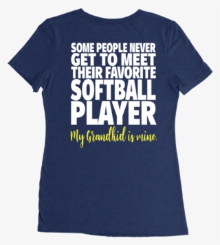 My Grandkid Is My Favorite Softball Player Shirts, - Brewers Performance T Shirt Giveaway