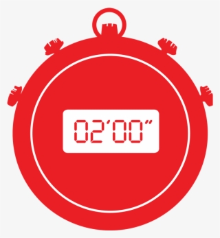 Red Stopwatch Png - 2 Minutes Png