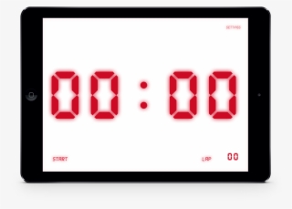 Bnstopwatch Bright Red Loook - Ipad 1