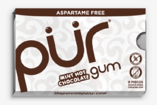 Pur Hot Chocolate Gum Pack - Pur Sugar-free Gum Chocolate Mint