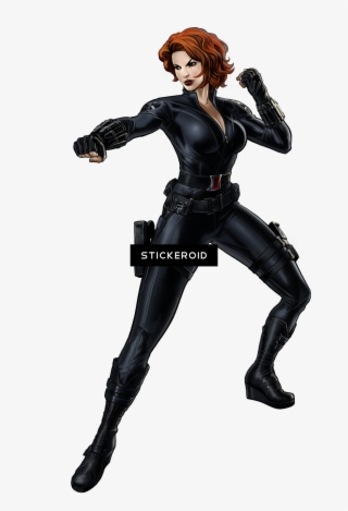 Black Widow - Avengers Dessin Black Widow