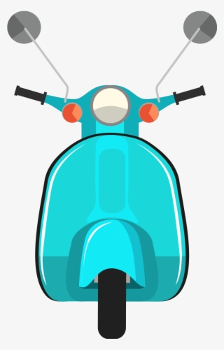 Style - Motorcycle Top View Png