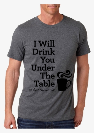 Drink You Under The Table - Bella Canvas 3001 Navy
