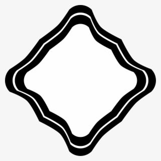 Square Diagonal Rectangle Computer Icons Picture Frames - Squiggly Square