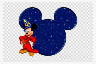 Download Mickey Mouse Head Background Blue Clipart - Christmas Ornament Transparent Background