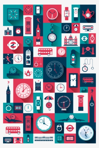 London Time - Flat Design