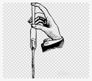 Download Pipette Clipart Pipette Clip Art Hand - Volumetric Pipette Clipart