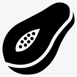 Papaya Filled Icon - Icon