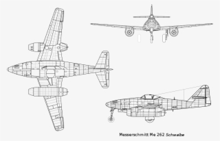 Punerea În Fabricație A Primului Avion Militar Cu Reacție - Messerschmitt Me 262 Blueprint