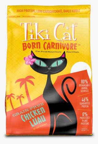 Lightbox - Tiki Cat Dry - Born Carnivore Chicken Luau Cat 2.8lb