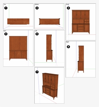 To Keep The Standard Views Only A Click Away, Display - Wooden Door Top View