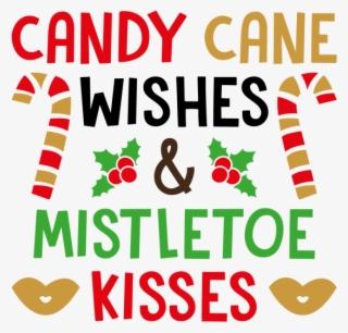Cbs Is Proud To Present Pastry & Wood Pallet Paint - Candy Cane Wishes And Mistletoe Kisses Png
