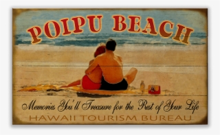 View Zoom Beach Lovers Sign - Personalized Wood Beach Sign - Memories You'll Treasure