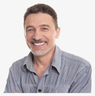 An Older Man With Bright, White Teeth, Smiling - Human