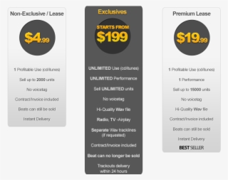 Non Exclusive Beat Contract