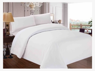 Hotel Bed Set In White Colour Rigid And Firm Tissue