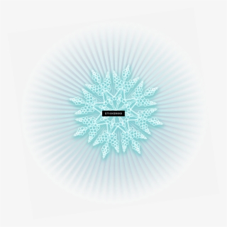 Snowflake Blue Ice - Blue Shining Png