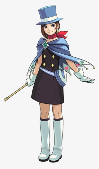 Trucy Wright From Phoenix Wright - Phoenix Wright Apollo Justice Trucy