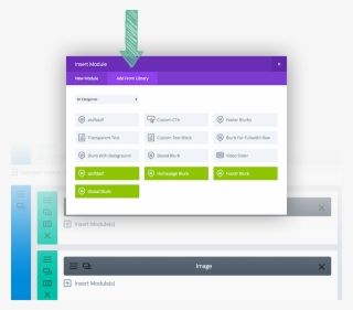 Add To Page - Library