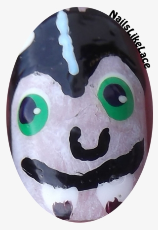 Vampire Should Be Much Paler Than His Bitten Victim, - Smile