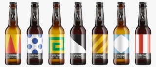 The Illustrations Are Geometric Abstractions Of Objects - Geometric Beer Can Design