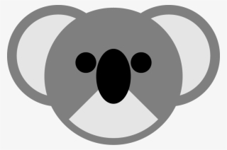 This Is A Koala Logo I Designed For A Personal Site - Circle